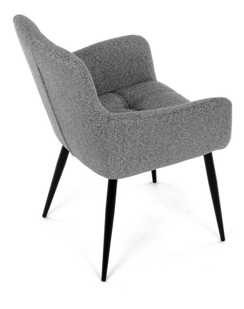 Jídelní židle Dedicada (světle šedá)