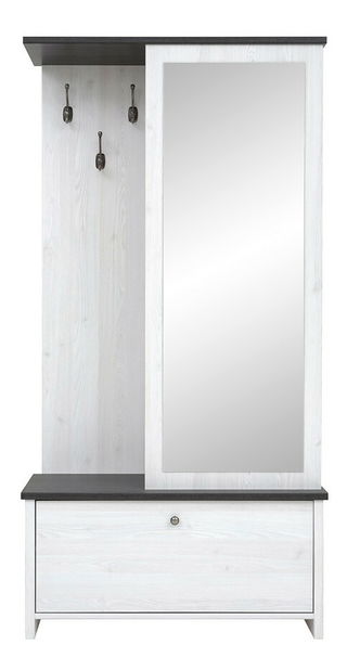 Předsíň BRW Porto PPK/95 (modřín Sibiu světlý + borovice Larici)