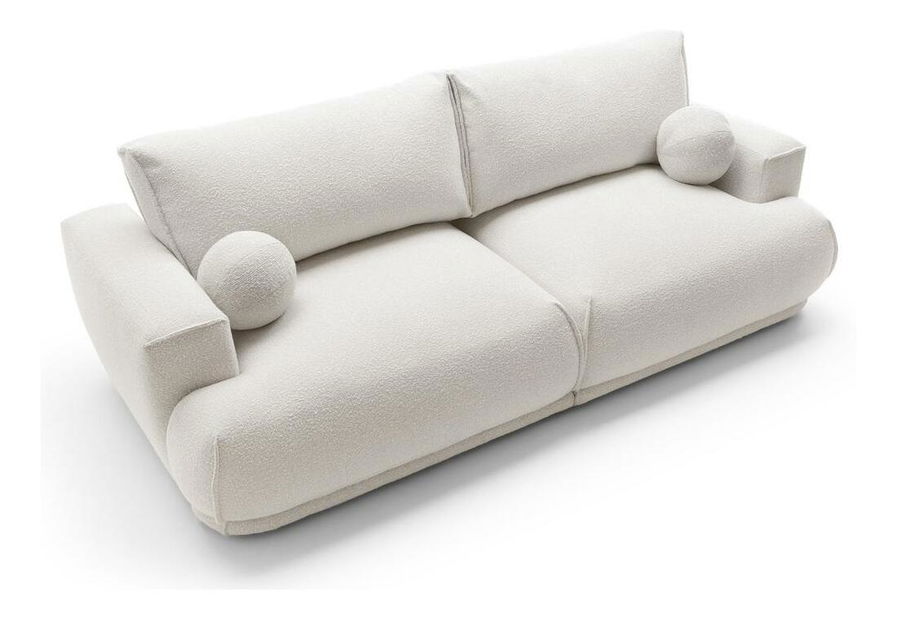 Pohovka trojsedačka Dita 3 (bílá + černá)