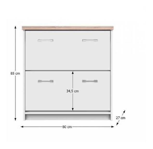 Botník (skříňka na boty) Timmy Typ 11 2K