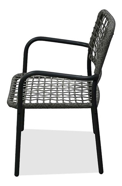 Balkonový set Abril (antracit) (pro 2 osoby)