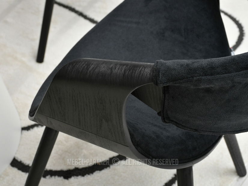 Židle Bjorn K (černá)