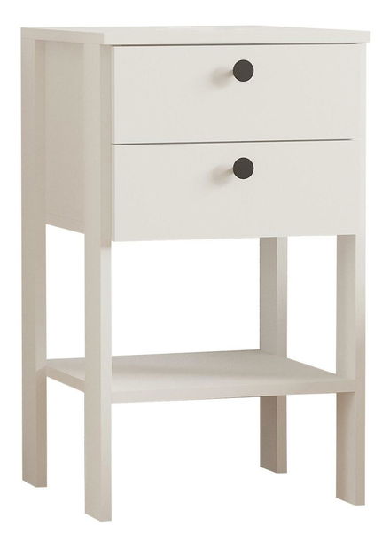 Noční stolek Mekali 2 (bílá)