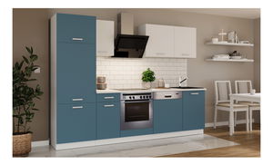 Kuchyně Tanith 270 cm (skagerrak + bílá)