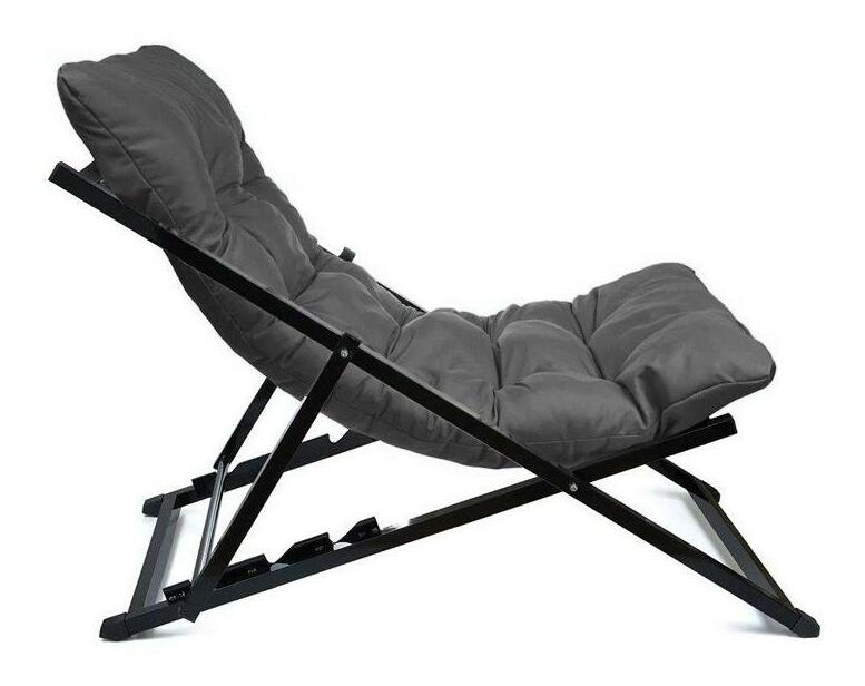 Lehátko Sony (tmavě šedá)