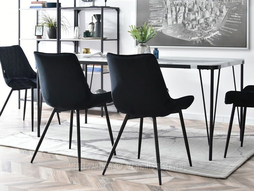 Židle Aron (černá)