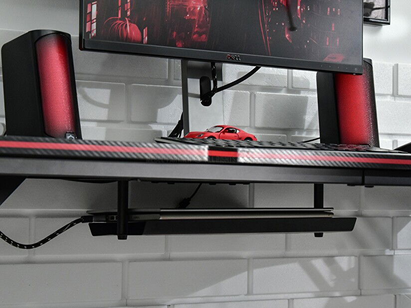 PC stolek Matts 140 (černá)