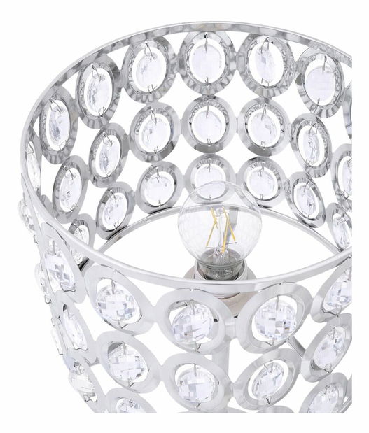 Stolní lampa Tome (stříbrná)