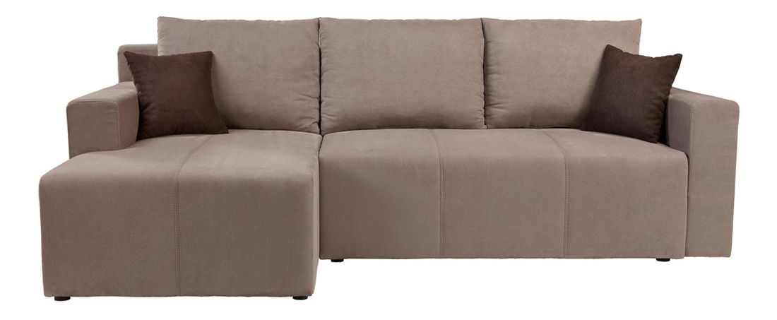 Rohová sedací souprava BRW Mateo II Lux 3DL.URC béžová (L)