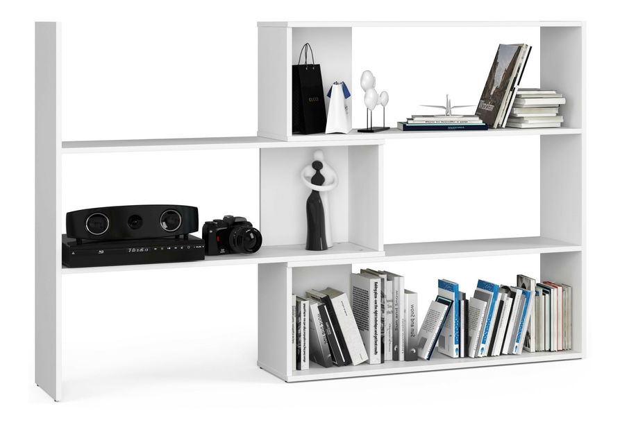 Regál Tivona II (bílá)