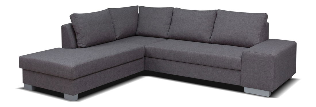 Rohová sedací souprava Motum (šedá) (L)