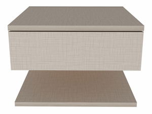 Noční stolek Vinterio (béžová)