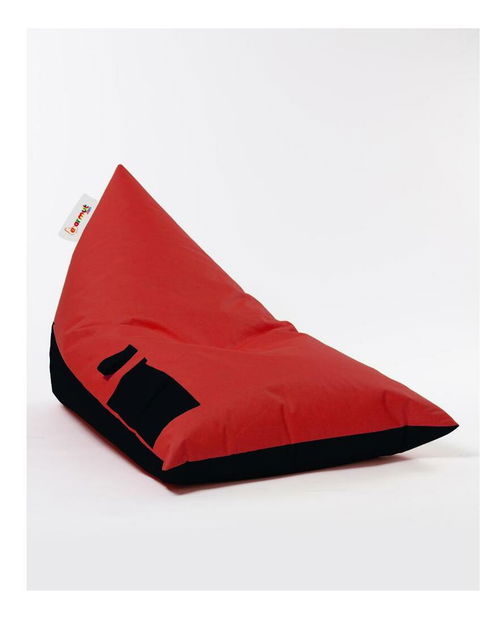 Sedací pytel Pyro 2 (červená + černá)