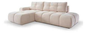 Rohová sedací souprava Sopran (světle béžová) (L)