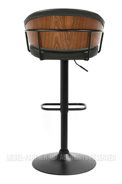 Barová židle CH69 (grafitová + černá)