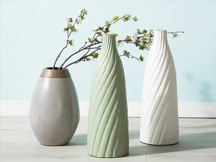Váza FRONIA 45 cm (keramika) (zelená)