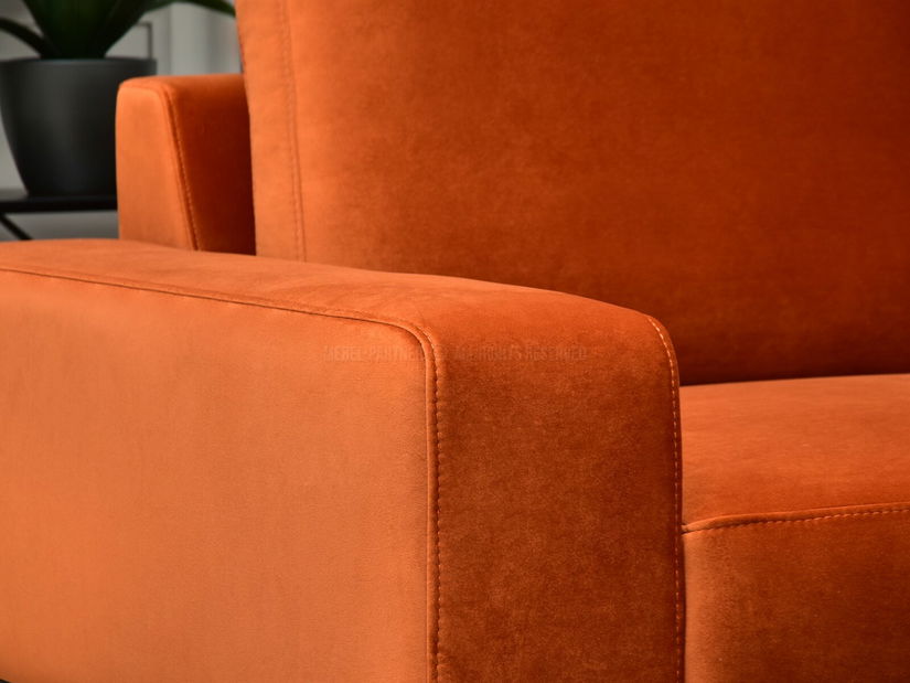 Rohová sedačka Números (černá)