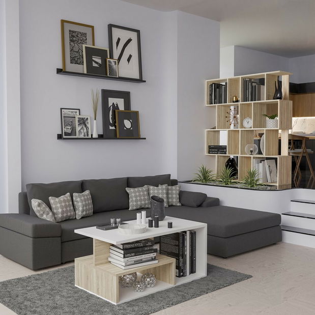 Regál Fragil 1 (dub sonoma)