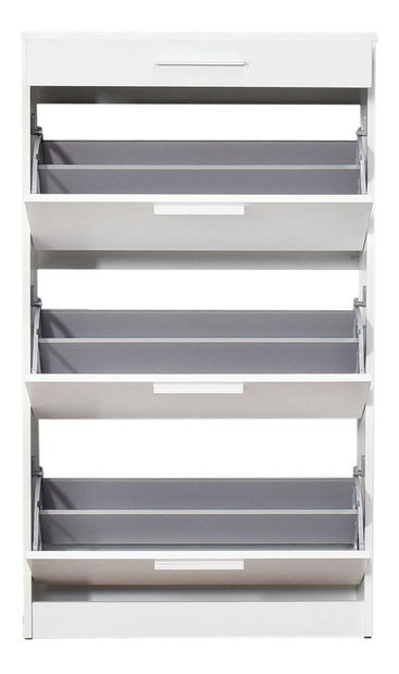 Botník (skříňka na boty) Tosina 7 (diamantová bílá)