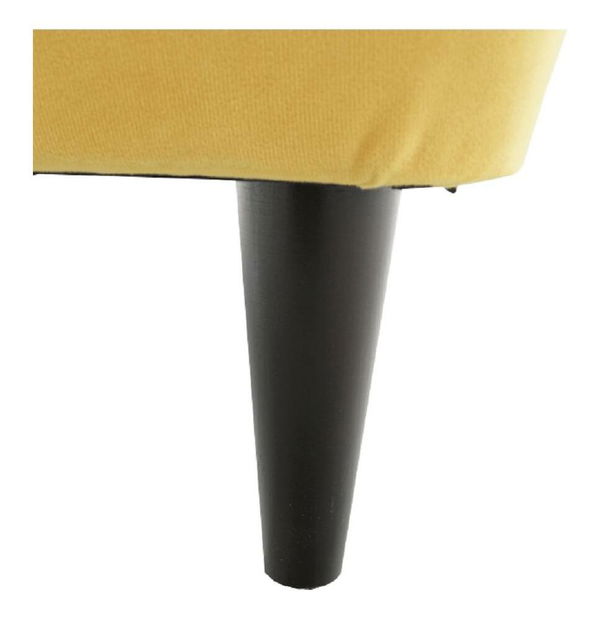 Křeslo ušák Repetidas (žlutá + wenge)