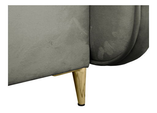 Manželská postel 180 cm Ombre (šedá)