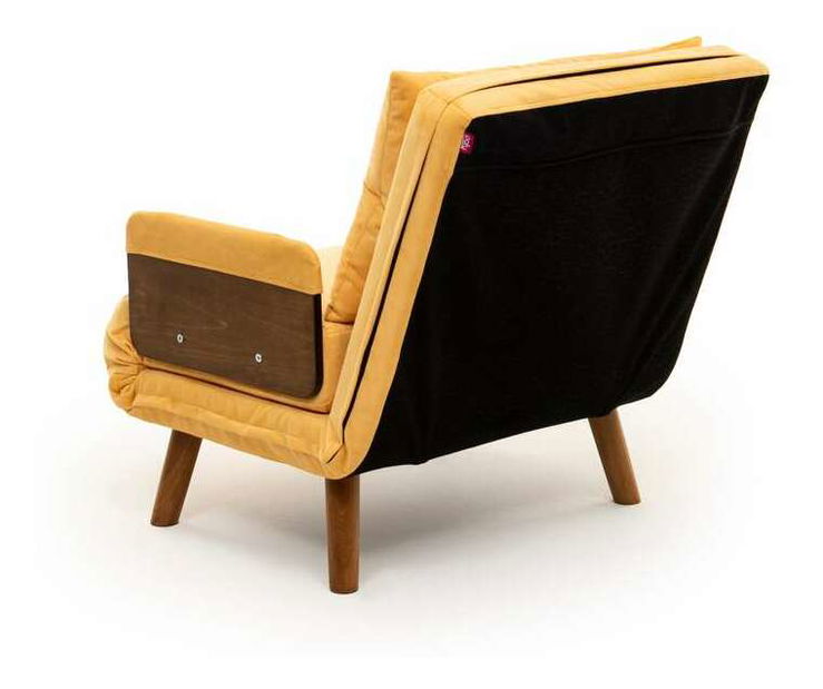 Křeslo Como S (hořčicová)