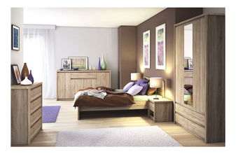 Ložnice Noella 1 (dub sonoma)