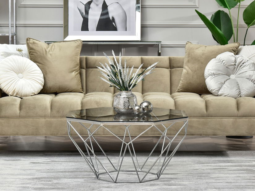 Konferenční stolek Maltez (chromová)