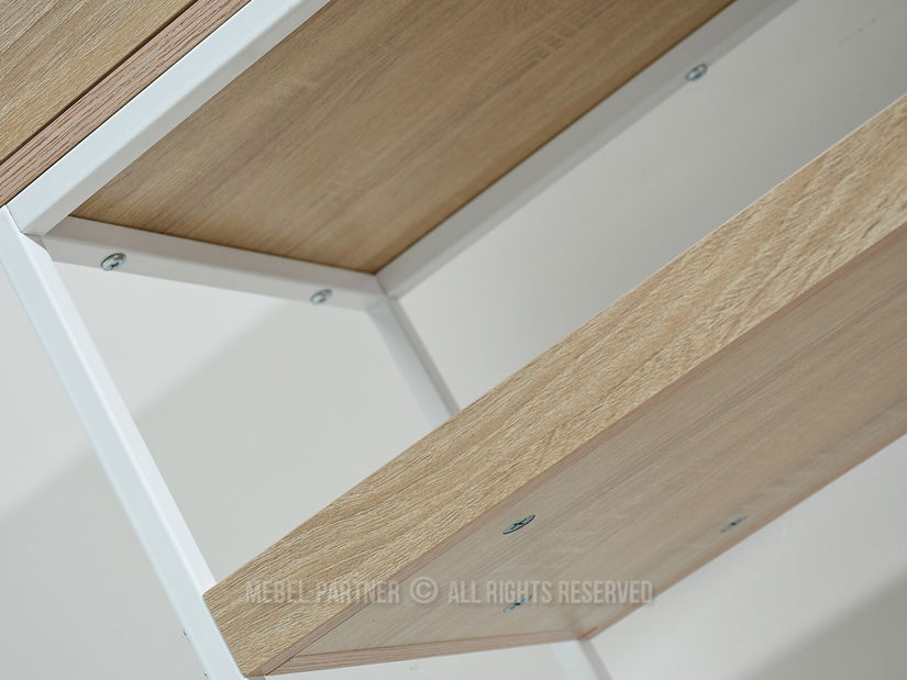 Konzolový stolek Norma Xl (sonoma + bílá)