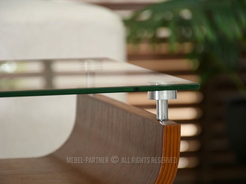 Konferenční stolek Largus (ořech + černá)