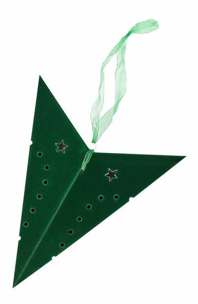 Set 2 ks závěsných hvězd 45 cm Monti (zelená)