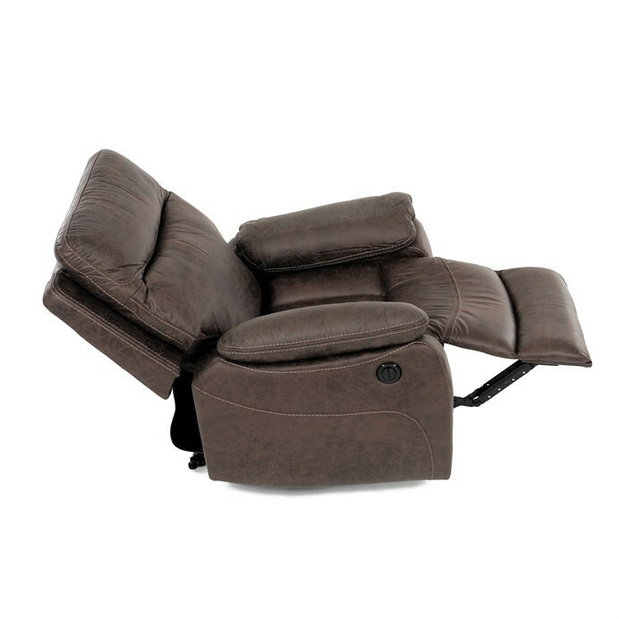 Relaxační křeslo Tělem (hnědá)