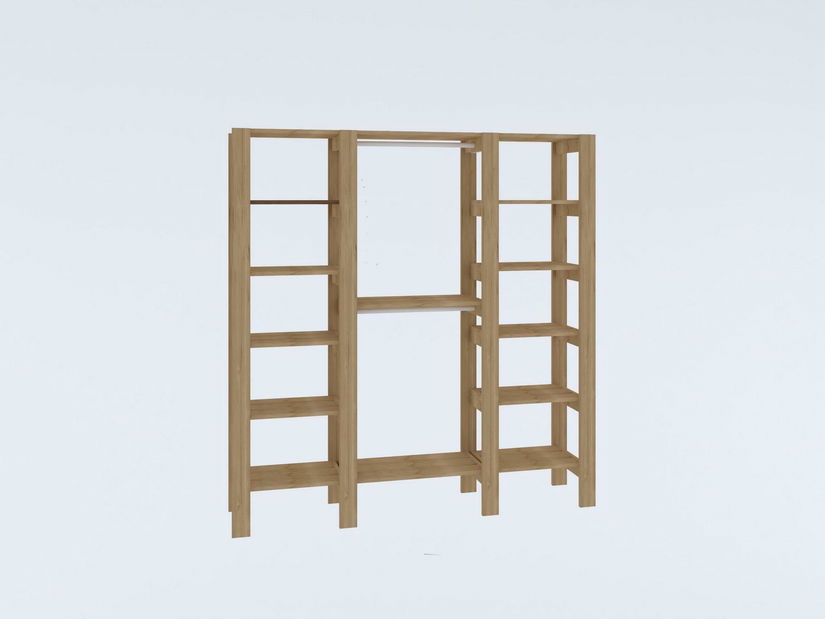 Regál Clementine 4 (dub safírový)