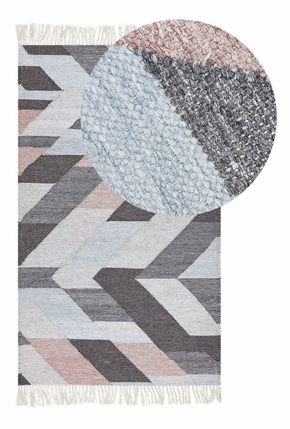 Koberec 140 x 200 cm Nakka (vícebarevná)