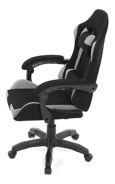 Herní křeslo Kvantirasa (černá + šedá)