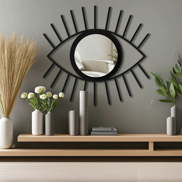 Zrcadlo Ozi 9 (zlatá)