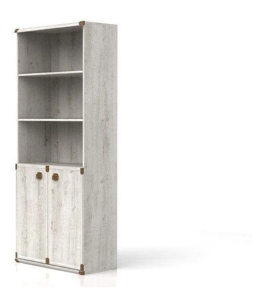 Regál BRW INDIANA JREG 2DO (Borovice Canyon)