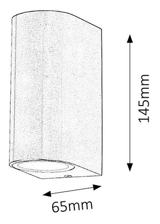 Venkovní svítidlo Chile 8100 (měděná)