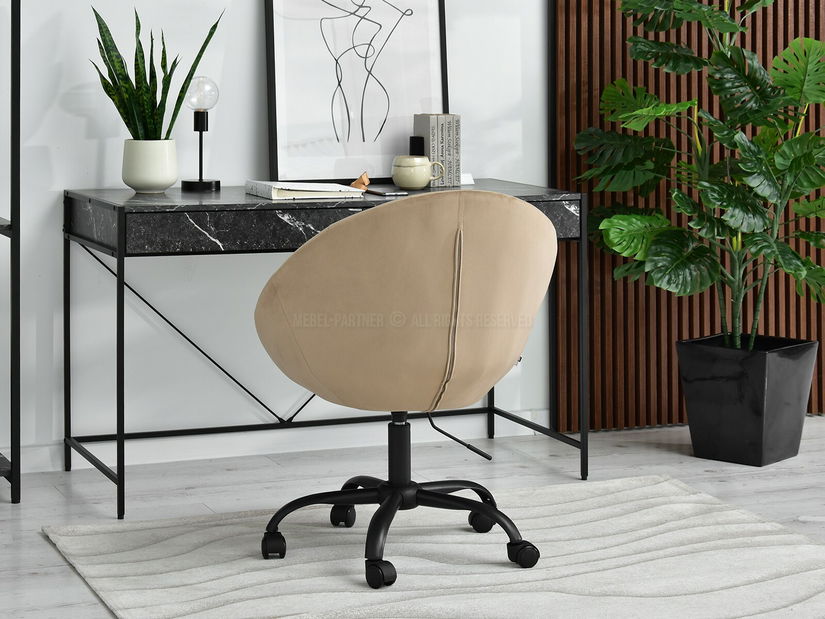 Křeslo Lush 4 (béžová + černá)