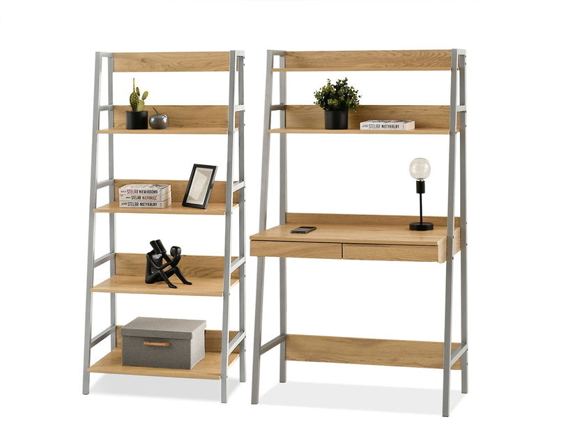 Pracovna Boge Z (dub + chromová matný)