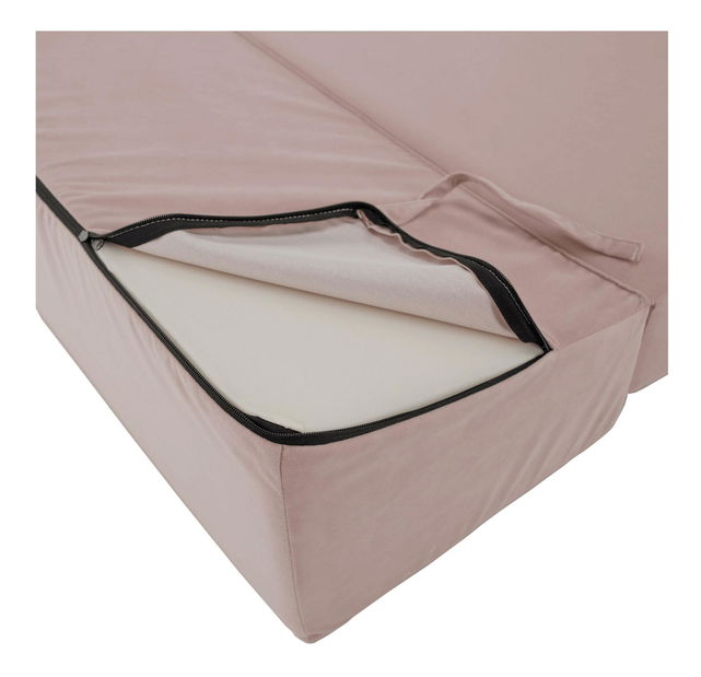 Rozkládací křeslo Plantearan (růžová)