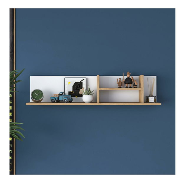 Police Navope 3 (bílá + ořech)