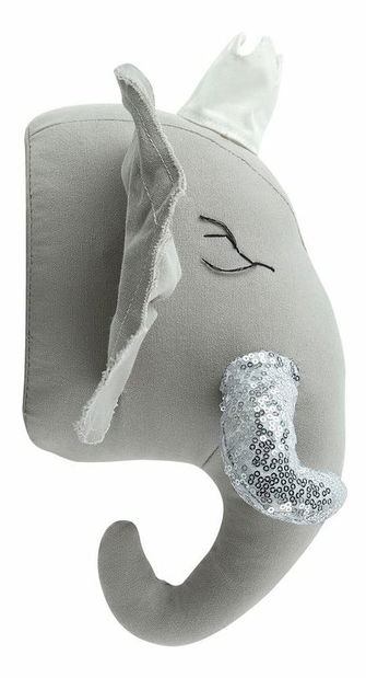 Nástěnná dekorace Titus (šedá)