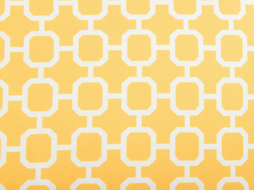 Set 2 ks. zahradních podušek 45 x 45 cm CALENDINE (žlutá)