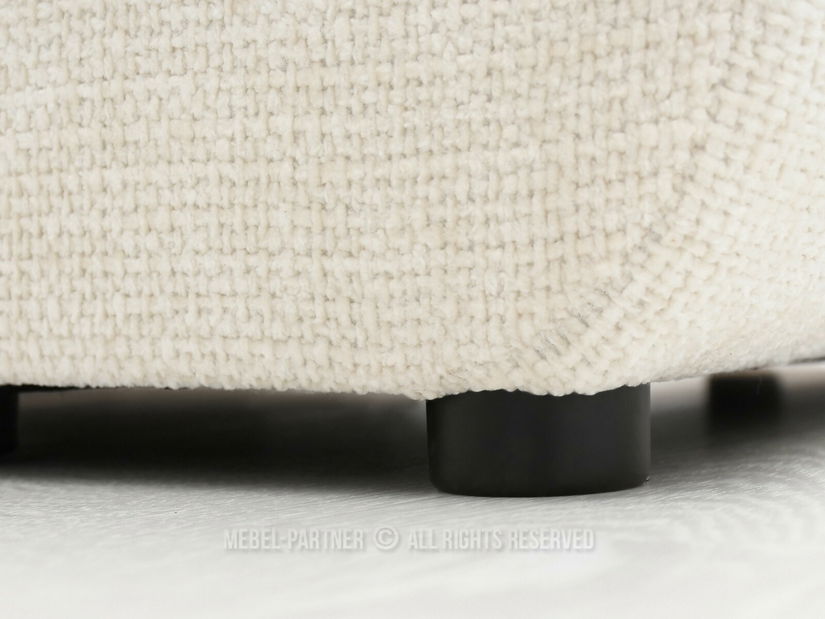 Pohovka dvousedačka Ocupan (krémová + černá)