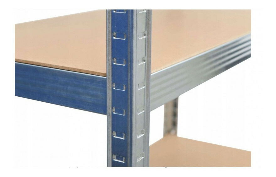 Rohový regál Rubia 1 (stříbrná)