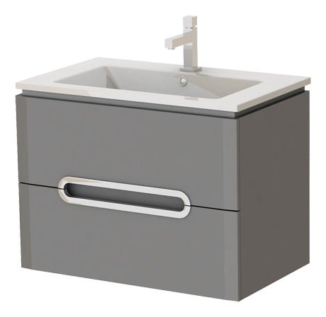 Koupelnová skříňka na stěnu s umyvadlem Juventa Costa Pr-75 G