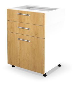 Dolní kuchyňská skříňka Verlene 60/82 (dub medový)