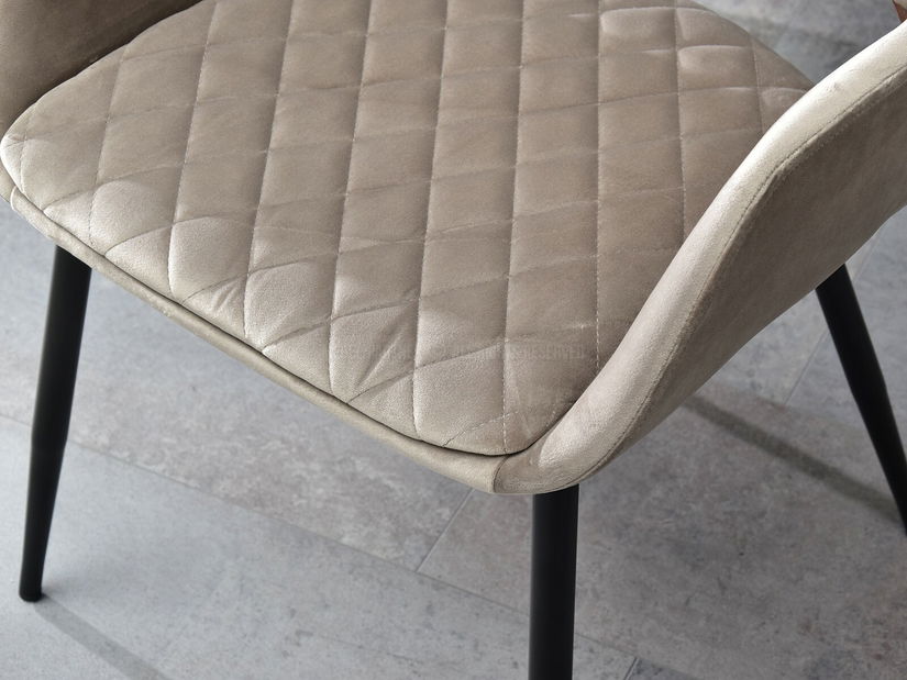 Židle Morgana (ořech + černá)