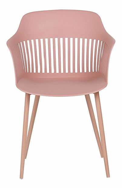 Set 2 ks. jídelních židlí BARCA (růžová)
